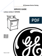 GE Dryer Models DBL333 DCL333 and DVL233 Service Manual