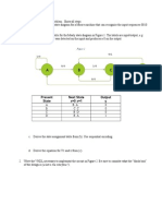 A B D C: Present State Next State X 0 X 1 Output y