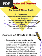 Introduction and Overview of Business Correspondence