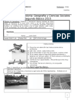 Evaluacion de Geografia Zonas de Chile Junio