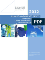 Plan de Saneamiento Básico