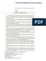 Secuencia Didáctica de Lengua La Leyenda