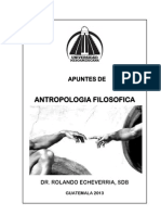 Antropologia Filosófica - Edicion 2013