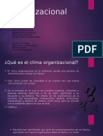 Clima Organizacional