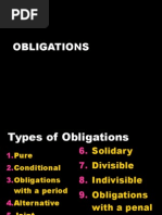 Types of Obligations