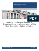 OIG Report On Federal Government's Cyber Security Initiative