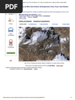 Mina San Antonio de Esquilache, Puno, Puno, San Antonio, Perú - Mapa, Coordenadas GPS e Imagen de Satelite - Imagen Satelital PDF