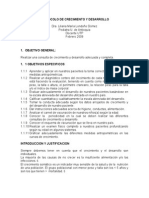 Protocolo Crecimiento y Desarrollo PDF