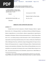 J. ALLEN JARBOE v. HUNTINGTON FOAM CORP. Et Al - Document No. 11