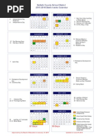 School Calendar (2015 2016)