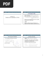Graphics and Visualisation: 3D Plot: Line Plots in 3D