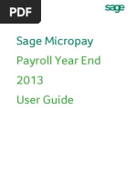 Micropay Professional PYE User Guide