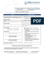 COL Withdrawal Form