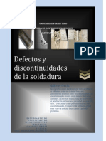 Defectos en Soldaduras