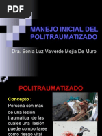 Manejo Del Politraumatizado