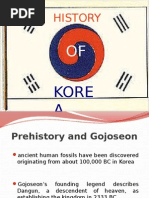 History of Korea