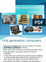 The Five Generations of Computer