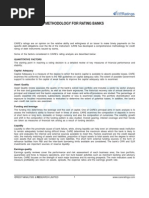 Methodology For Rating Banks: Quantitative Factors