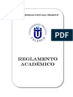 Reglamento Universidad Privada Telesup