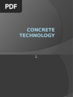 Concrete Technology