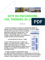 Escursioni Col Trenino Di Casella