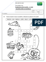 Atividades de Férias - Pré-Silábicos