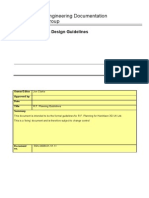 Radio Planning Design Guidelines