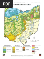 Glacial Map of Ohio