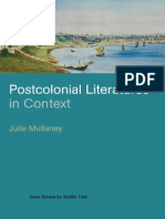 Sheikh Tahir-Book Review-Julie Mullaney-Postcolonial Literatures in Context (2010) PDF