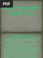 Family Nursing Care Plan