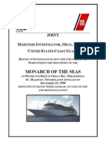 Monarch of The Sea Grounding 15dec98