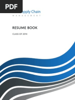 MIT - SCM Resume Book 2014 PDF