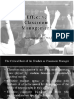 1 Effective Classroom Management