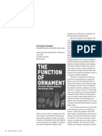 Jonathan Massey Review of The Function of Ornament by Farshid Moussavi and Michael Kubo Journal of Architectural Education 62.1 (Septe