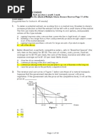 Past Exam Paper + Answers To MCQ + Marking Guide