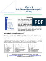 Hair Tissue Mineral Analysis