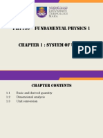 Chapter 1 - System of Units