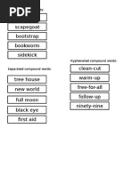 Upstream Scapegoat Bootstrap Bookworm Sidekick Clean-Cut Warm-Up Free-For-All Follow-Up Ninety-Nine