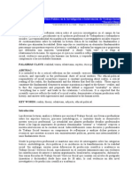 Eucaris Olaya. Perspectiva Ético-Política en La Investigación e Intervención Del Trabajo Social