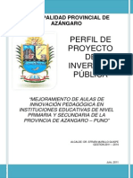 Perfil de Proyecto