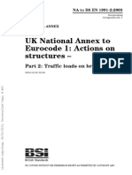 NA To EN1991 Traffic Loads On Bridges 2003