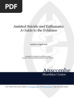 Assisted Suicide and Euthanasia: A Guide To The Evidence