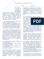 Evaluacion Nivelacion de Economia y Politica