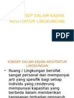 9 Konsep Dalam Kajian Arsitektur Lingkungan