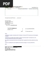 2009-Jun-23 Email From PTP Contractor About PTP Leaving Pine View Estates