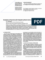 American Journal of Physics Volume 53 Issue 9 1985 (Doi 10.1119/1.14356) MacKeown, P. K. - Evaluation of Feynman Path Integrals by Monte Carlo Methods