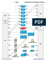 CCIE Security v4.0 Workbook Topology