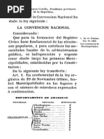 Ley de Creacion Municipalidades de 1856