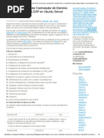Configurar Un Servidor Controlador de Dominio Con Samba y OpenLDAP en Ubuntu Server Hardy 8 - Otro