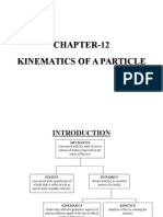 Chapter 12 Kinematics of A Particle